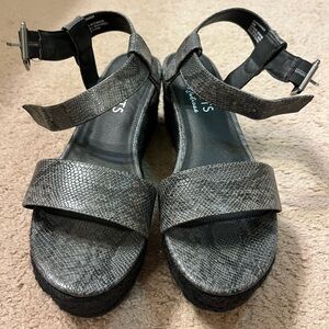 Coconuts by Matisse Black Wedges